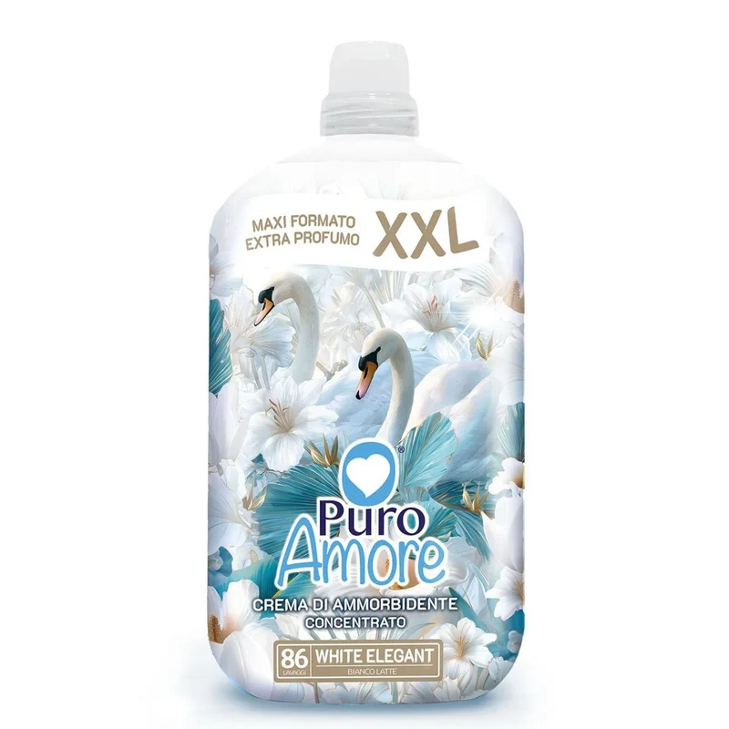 Puro Amore Ammorbidente Conc. XXL Bianco Latte 86 Lavaggi