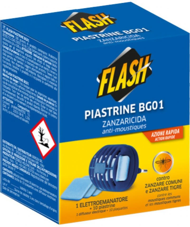 Flash Set Mat. Elettroemanatore + 10 Piastrine