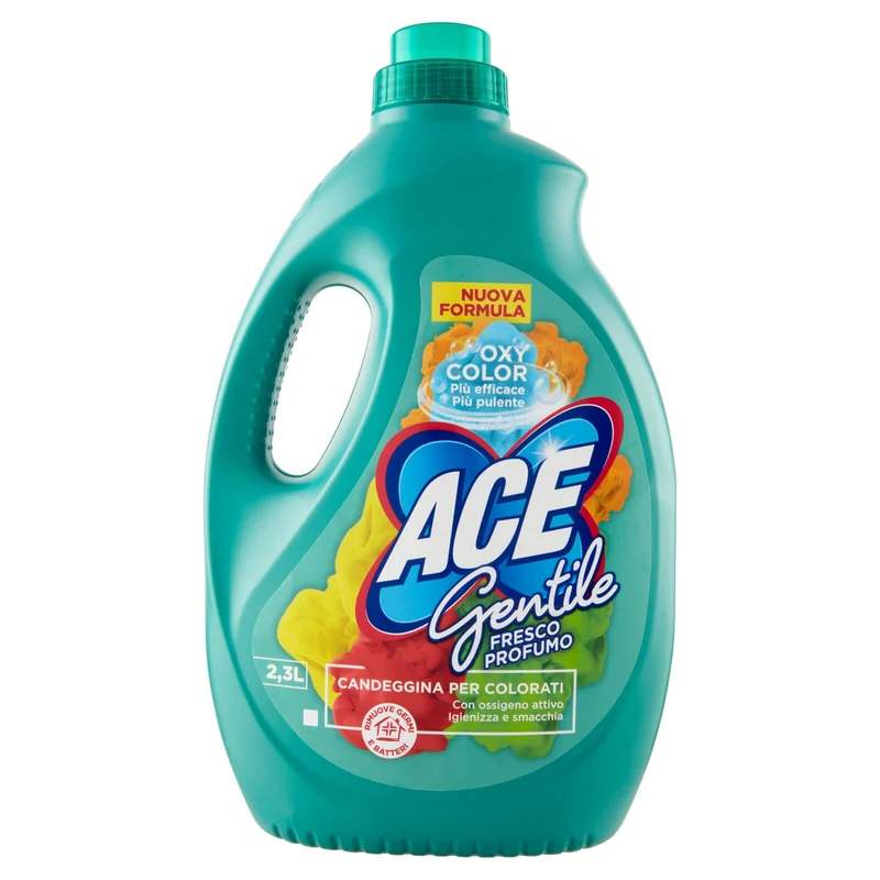 Ace Gentile Fresco Profumo Candeggina per Colorati 2,3 L