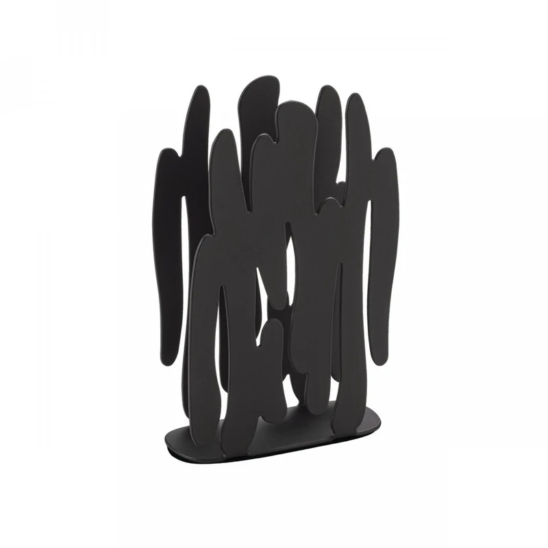 Alessi Portatovaglioli Nero Barknapkin
