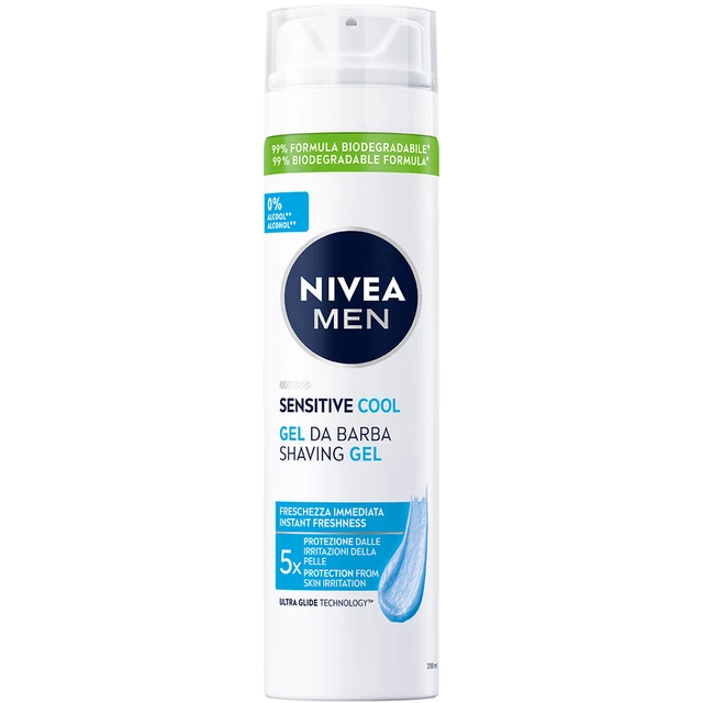 Nivea Men Gel Da Barba Cool 200 Ml