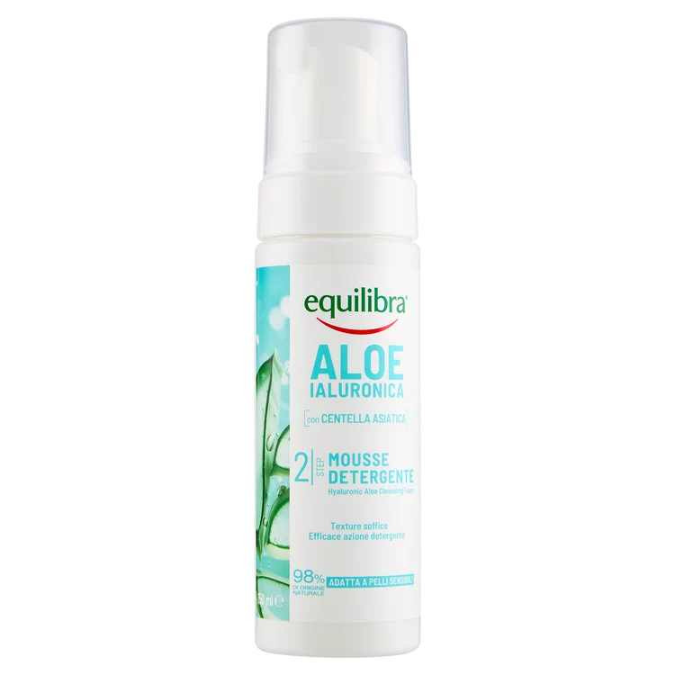 Equilibra Aloe Ialuronica Mousse Detergente