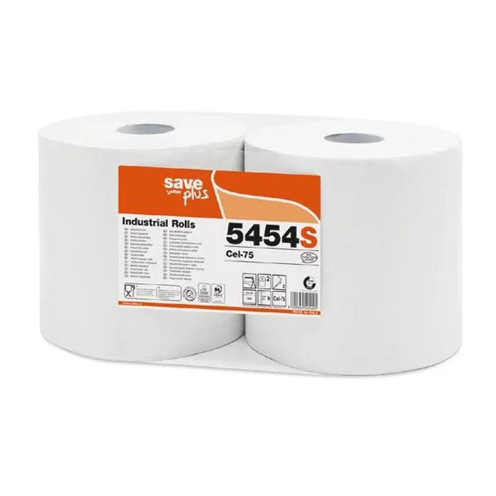SAVE PLUS 5454S bobine celtex eco in carta 100% riciclata | 2 veli | 168 mt