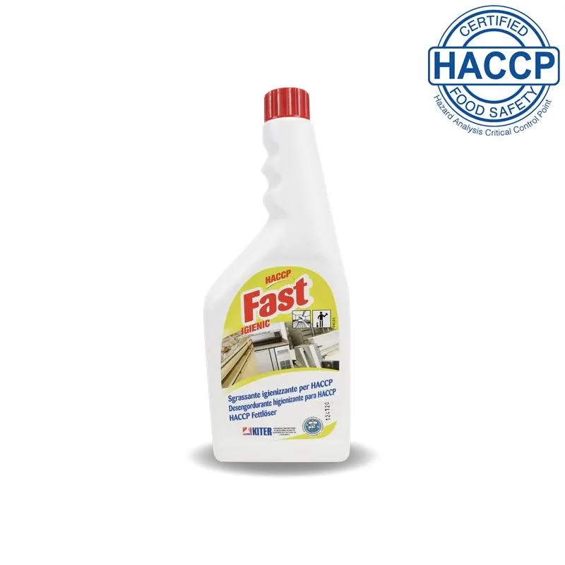 FAST IGIENIC KITER Sgrassante rapido pronto all’uso ad azione sanificante HACCP