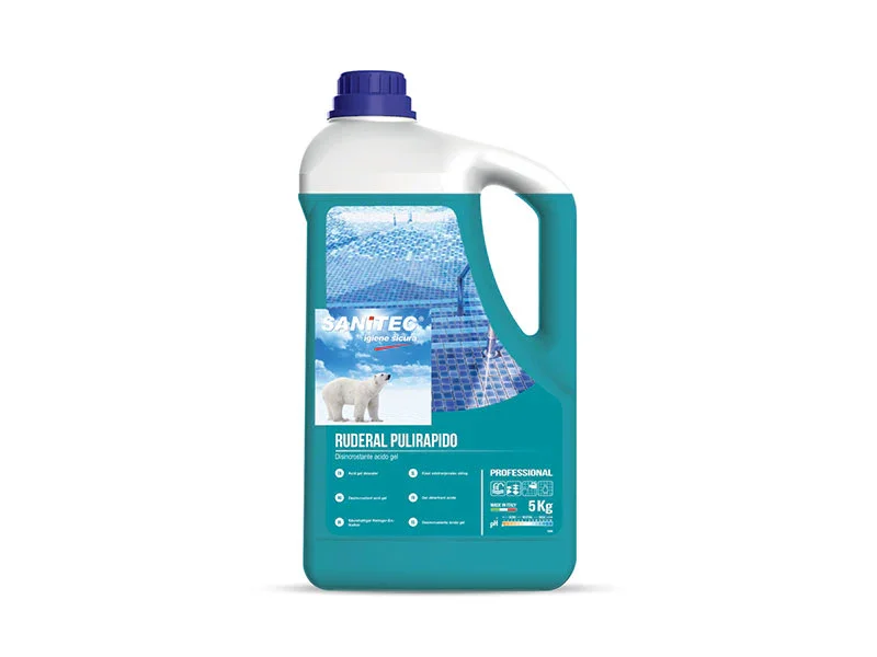 SANITEC – Ruderal Pulirapido – Disincrostante Acido Gel