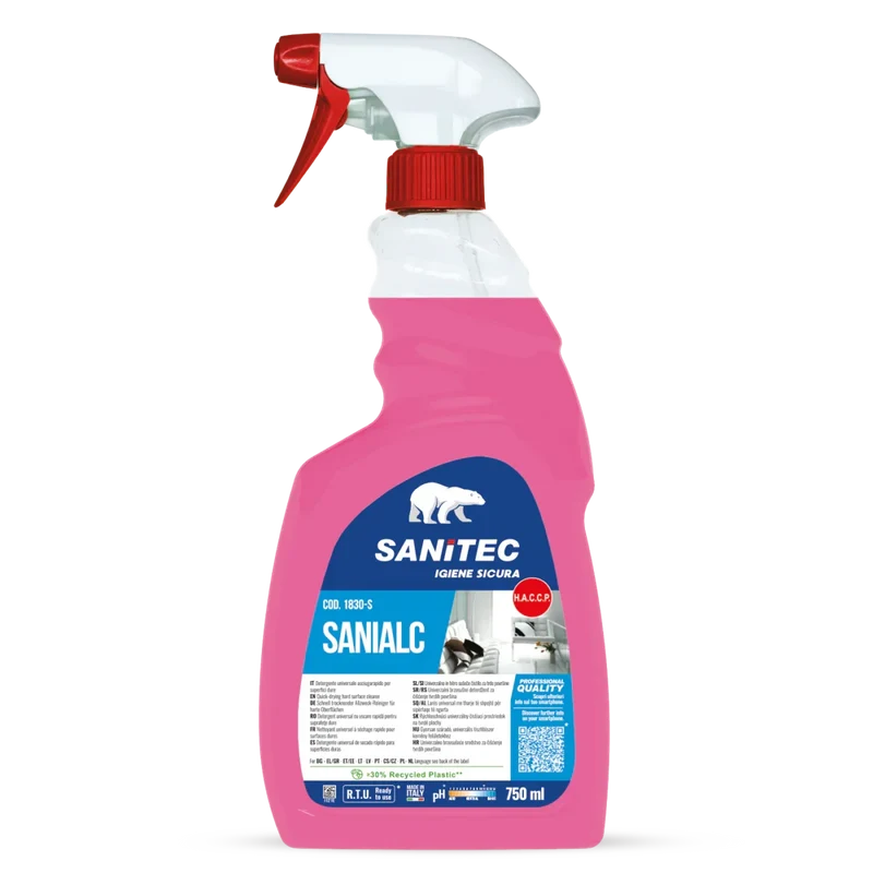 SANITEC – Sanialc – Detergente Universale Asciugarapido