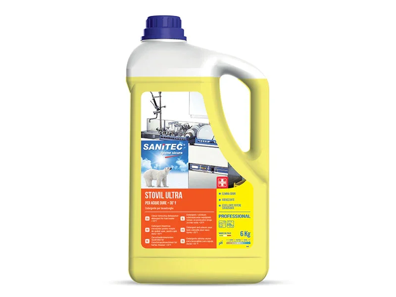 SANITEC – Stovil Ultra – Detergente per Lavastoviglie Industriali