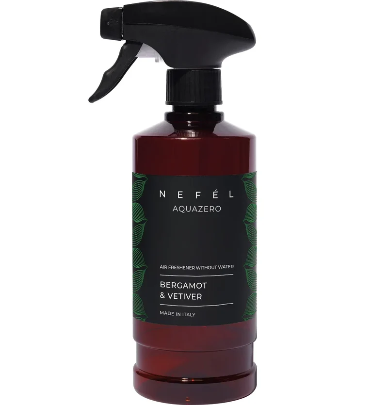 NEFÉL – Aquazero Bergamot & Vetiver – Deodorante senza Acqua