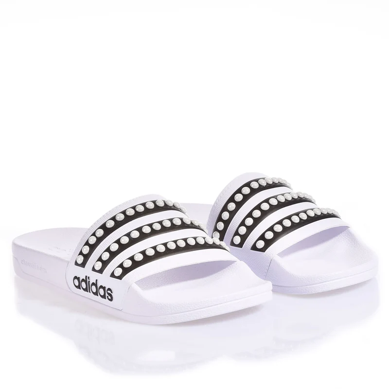 Adidas Adilette White Pearls
