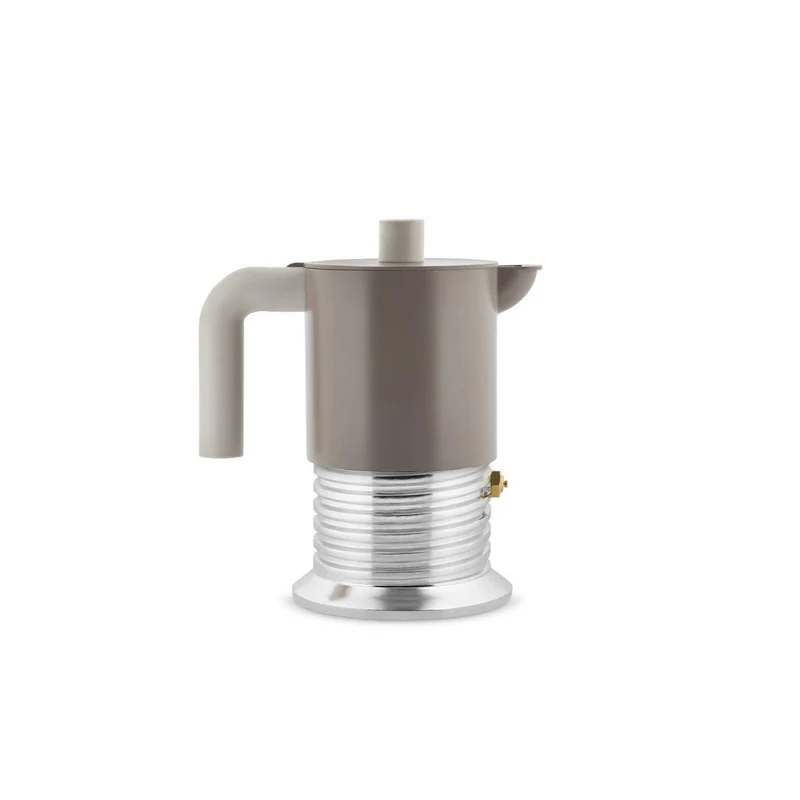 Alessi Caffettiera Vite Warm Gray 3 Tz