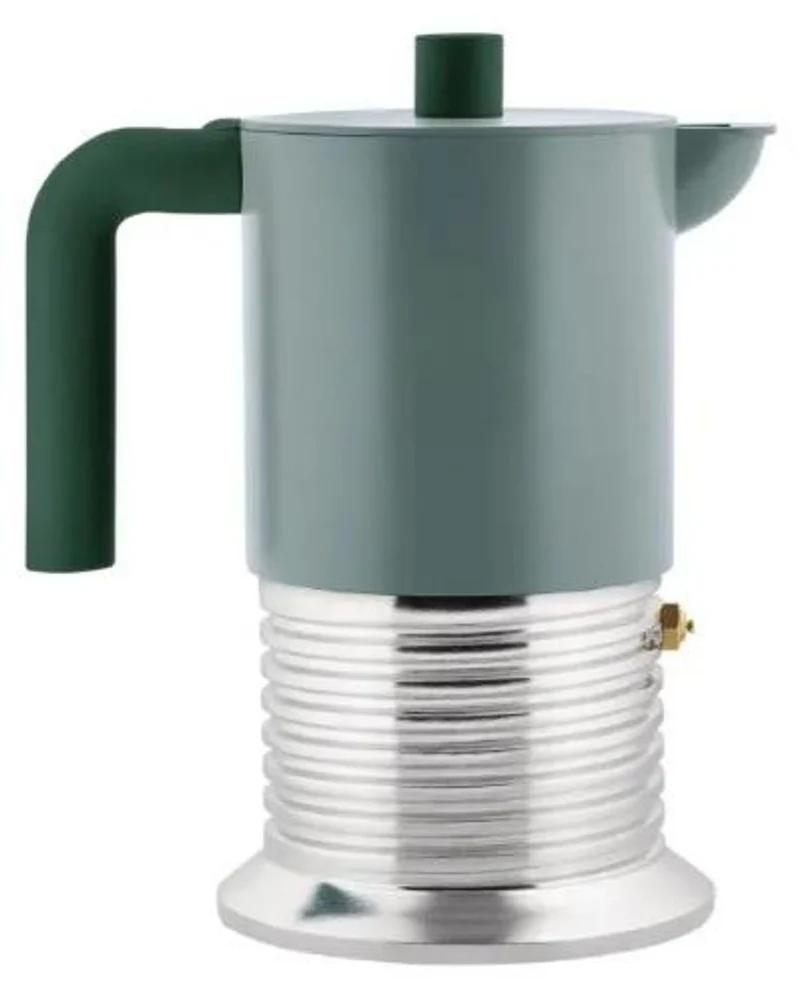 Alessi Caffettiera Vite Verde 6 Tz