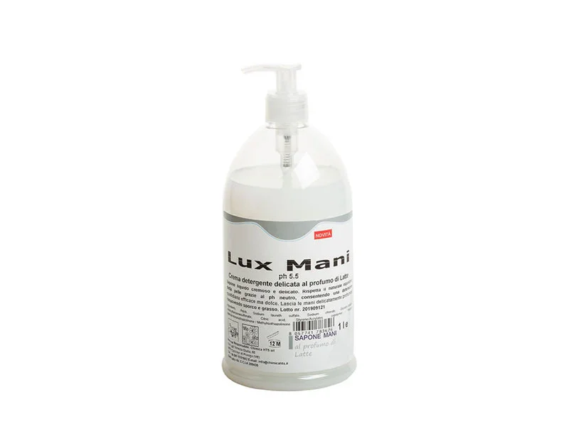 Lux Mani – Crema Detergente Delicata al Latte - 1 L