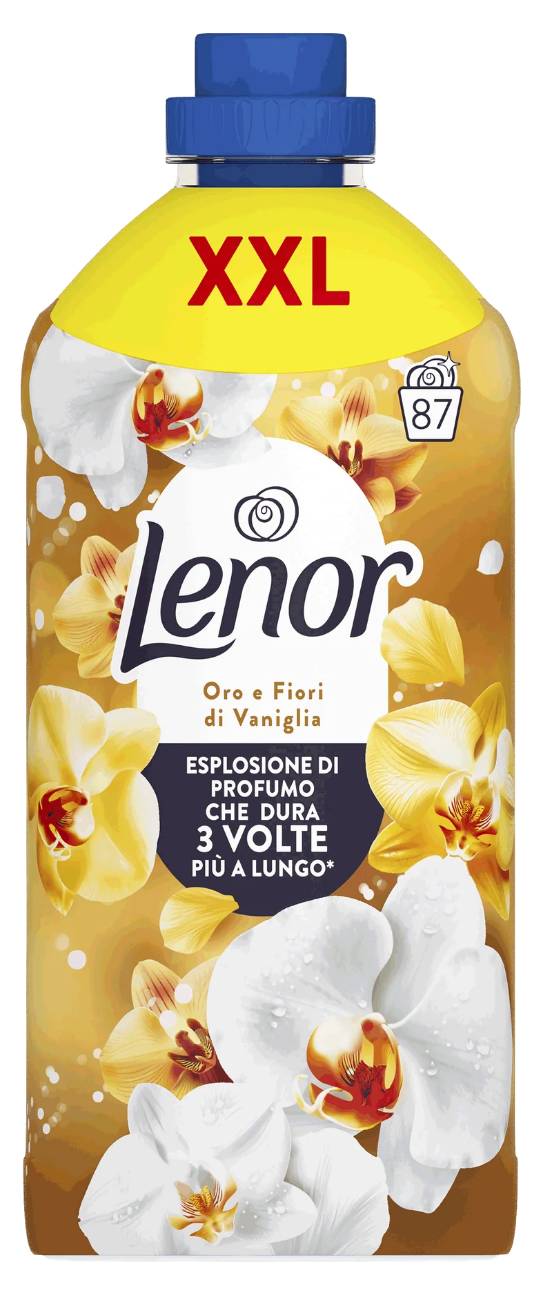 Lenor Ammorbidente Concentrato Oro e Fiori di Vaniglia 87 lav