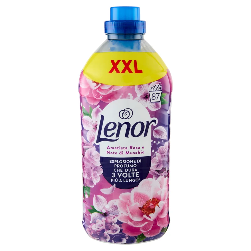 Lavaggi Lenor Ammorbidente Concentrato Ametista & Rosa Note di Muschio 87 lav