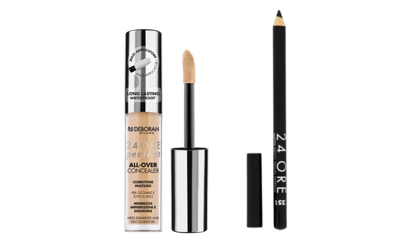 Deborah Correttore All Over Concealer N.3.1 Nude + Matita 24 Ore Nera