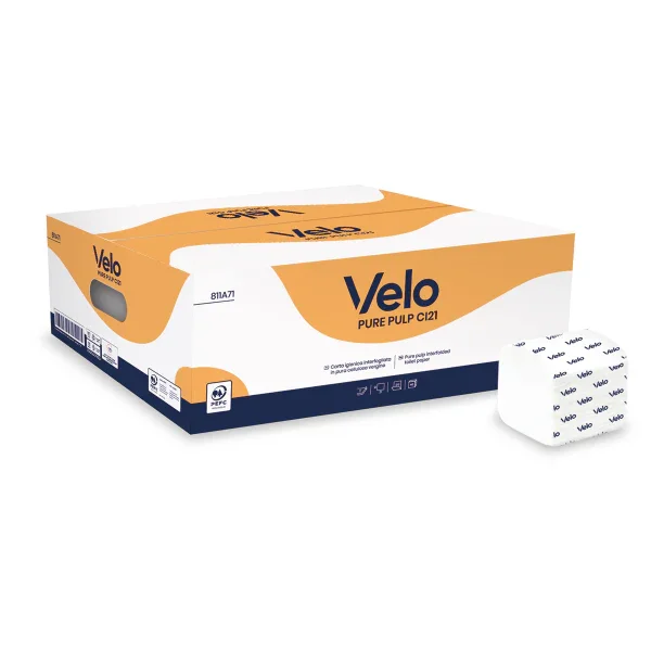 Velo Pure Pulp C21 – Carta Igienica Interfogliata