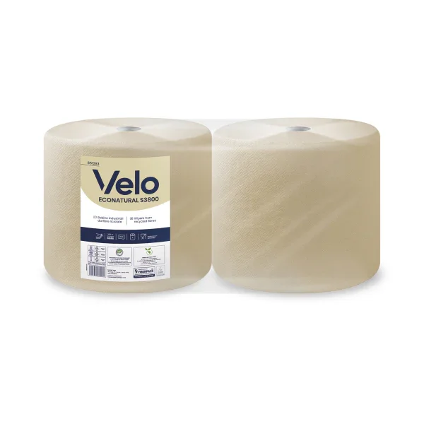 Velo Econatural S3800 – Bobine Industriali in Fibra Riciclata