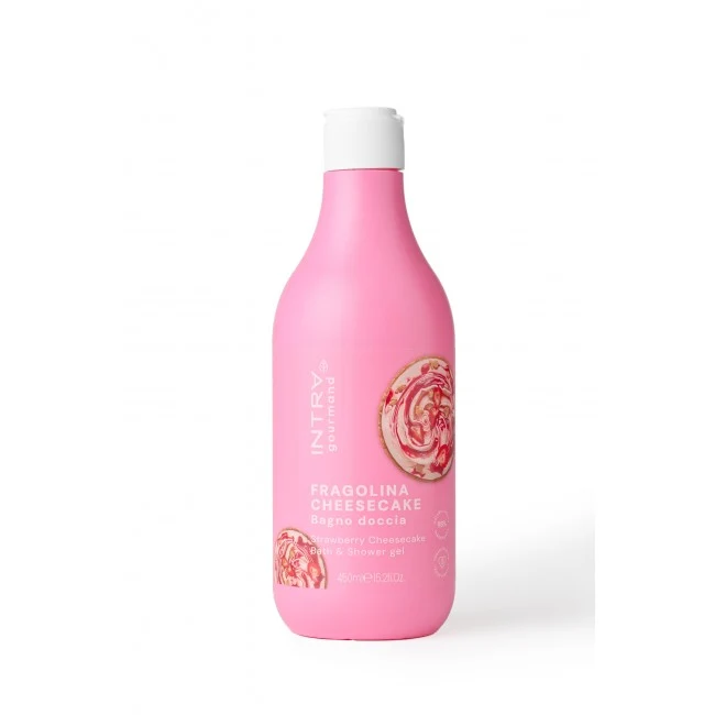 Intra Gourmand Bagno Doccia Fragolina Cheesecake, 450 Ml
