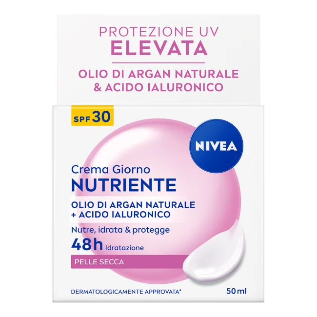 Nivea Visage Crema Viso Nutriente SPF30 50 ml
