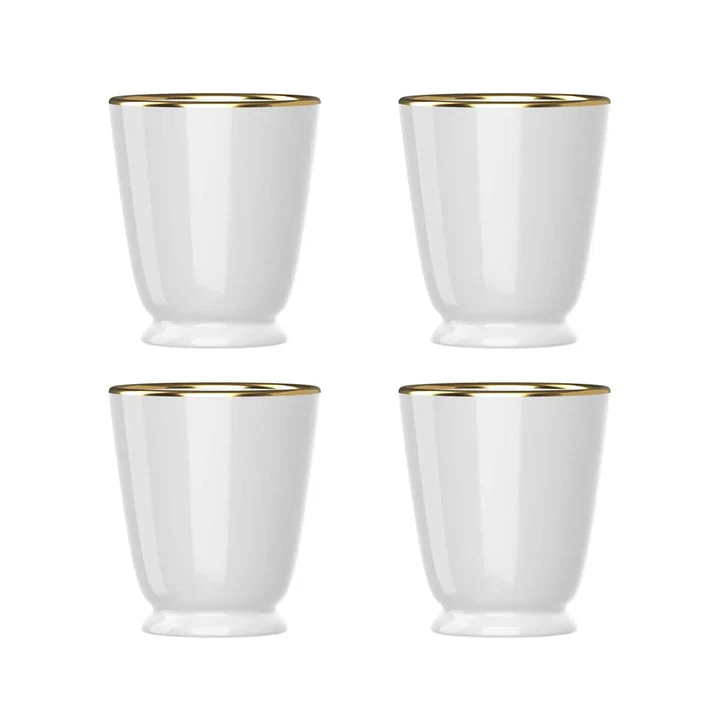 Bialetti Set 4 Bicchierini Pure Gold