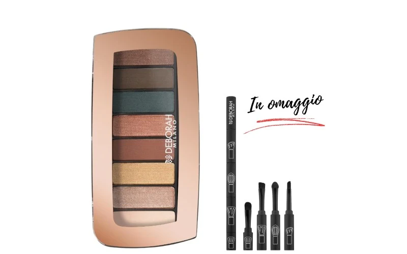 Deborah Palette Color Moods N.03 Sunset +Pennello