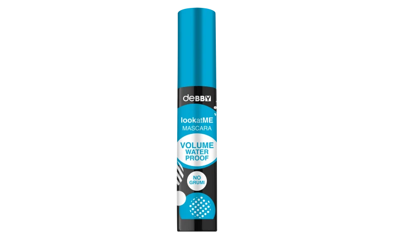 Debby Lookatme Mascara Waterproof Black
