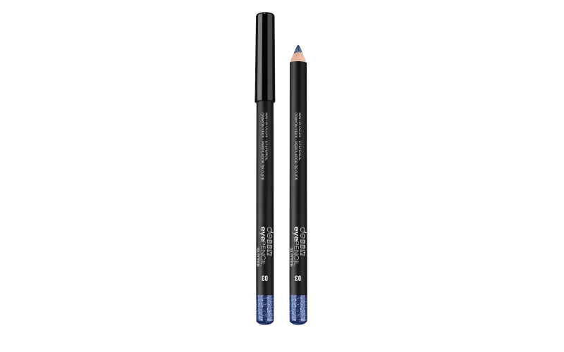 Debby Eyelpencil Glitter Blue N.03