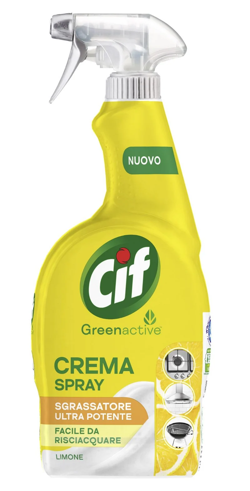 Cif - Crema Multiuso Vapos Limone - 650 ml