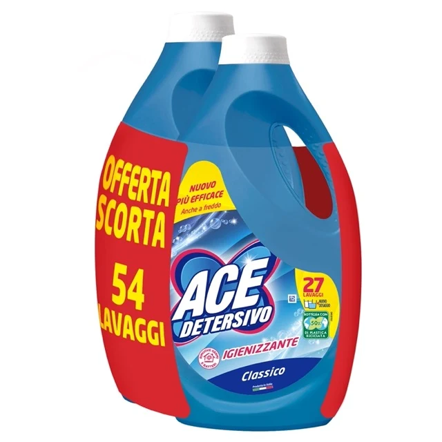 Ace - Lavatrice Liquido Classico - Bipacco 27 Misurini