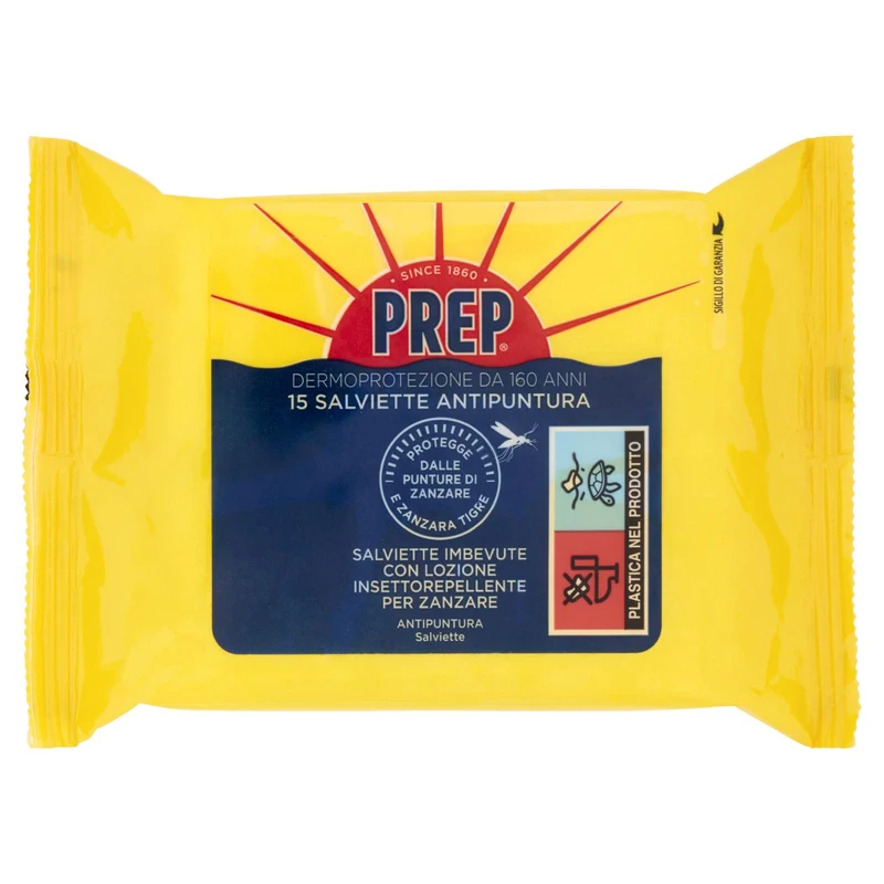 Prep Salviette Antipuntura 15 pz