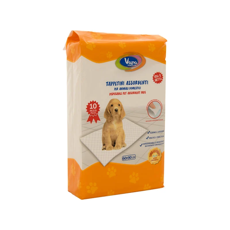 Tappetini igienici per animali domestici disponibili in misura 60x90 cm
