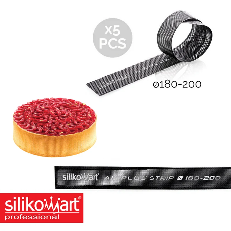 5 pz Fasce microforate cm18/20 Silikomart € 4,32 cad + iva