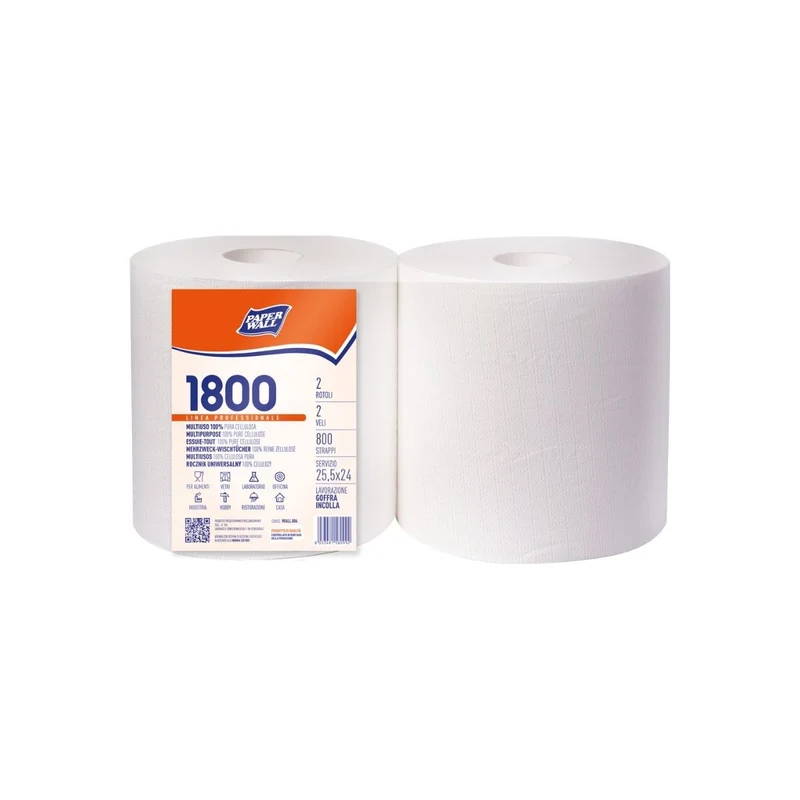 2 pz Maxi bobina 800 strappi € 8,15 Cad + Iva