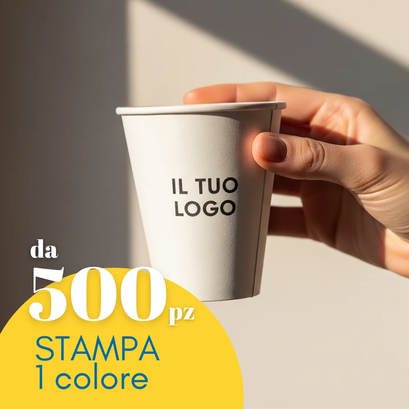 Bicchieri in Carta Personalizzati