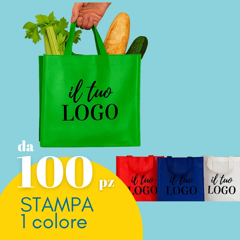 Shopper Spesa in Polypropilene personalizzate