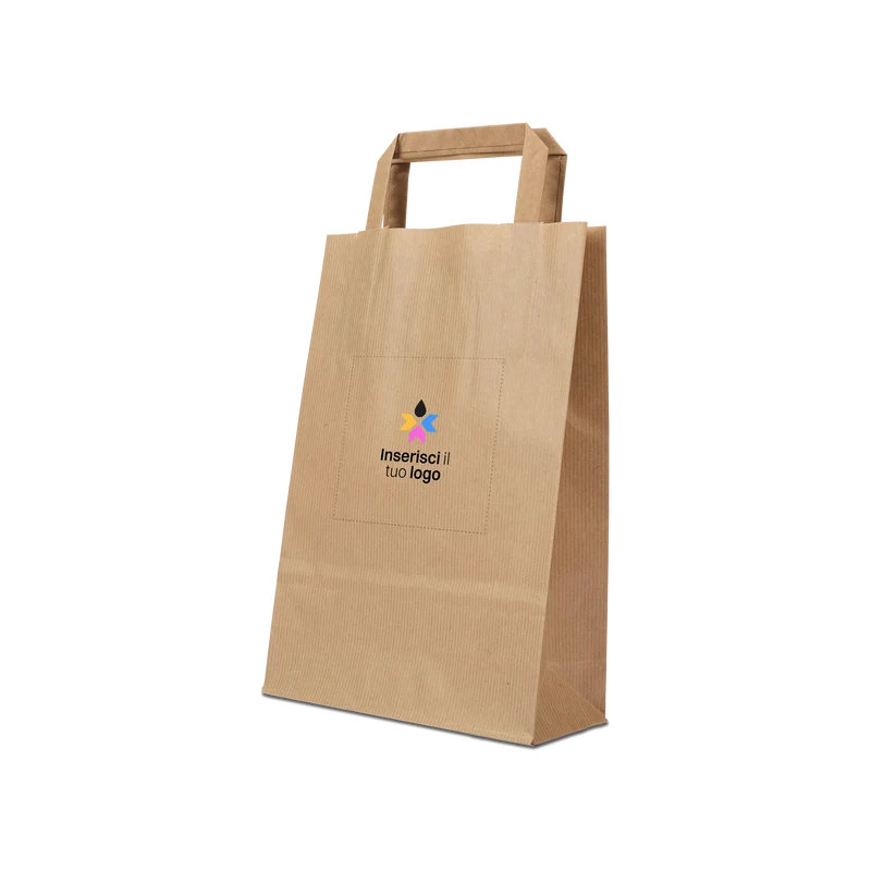 Shopper in carta Basic avana