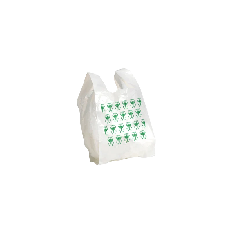Shopper bio compostabili bianco Linea Farmacia