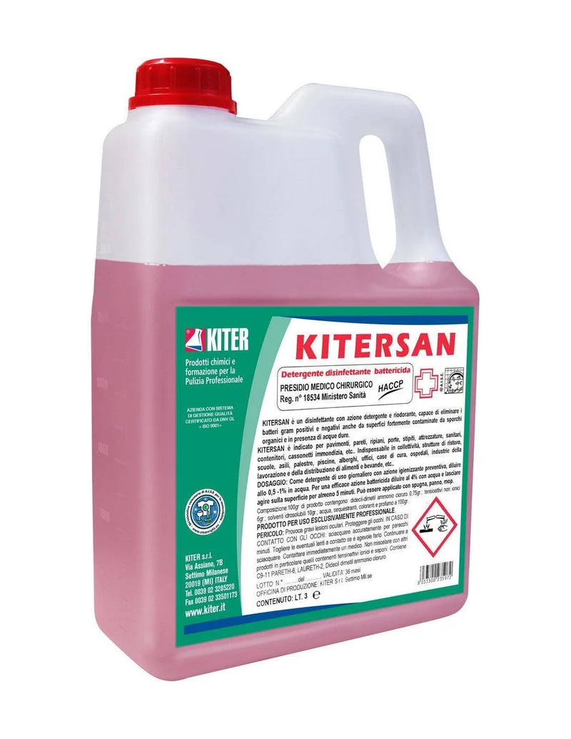 KITERSAN KITER PMC Detergente disinfettante battericida ambientale