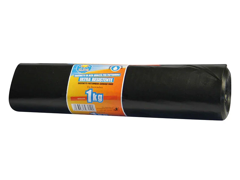 Sacchi Immondizia Neri 90×120 – Rotoli da 1 KG