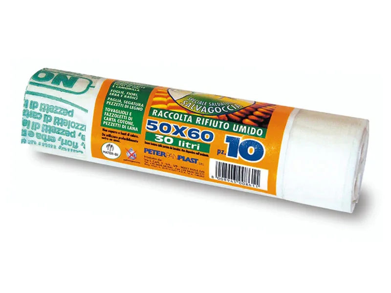 Sacchi Immondizia Umido Bio 50×60 – 10 PZ