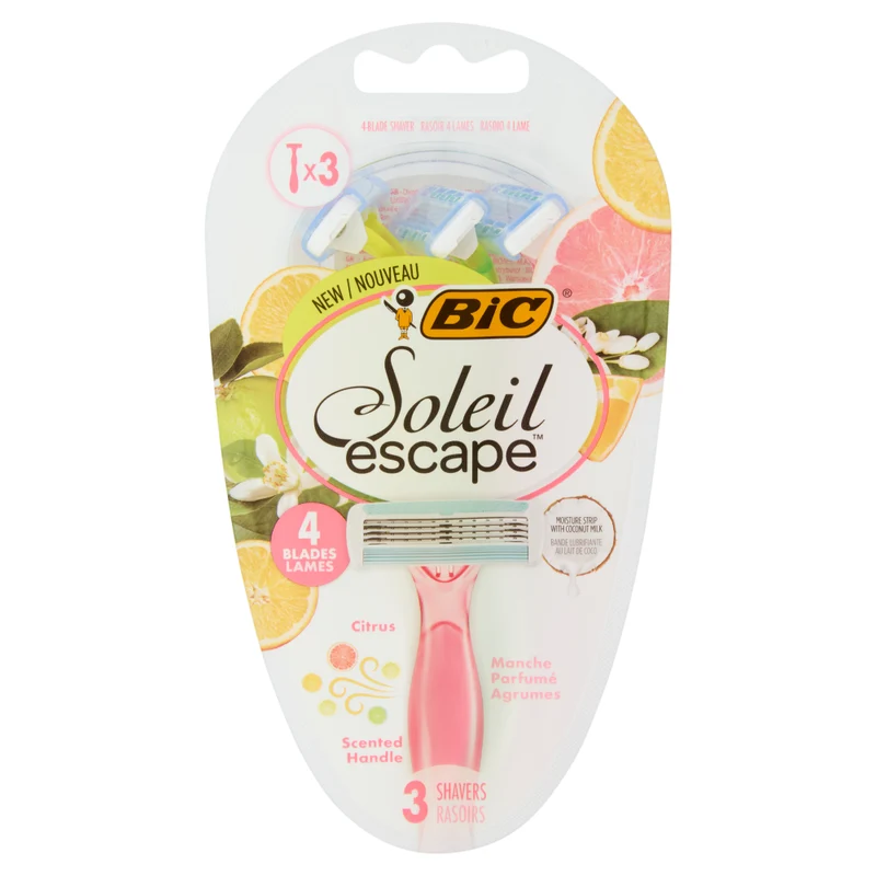Bic Soleil Escape Citrus x4
