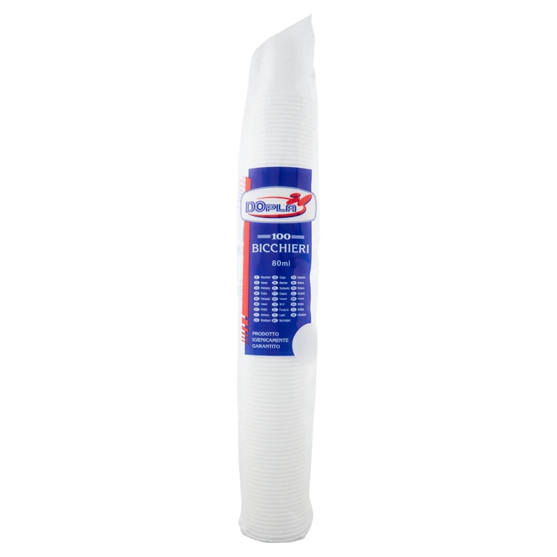 Dopla Bicchieri 80 ml 100 pz