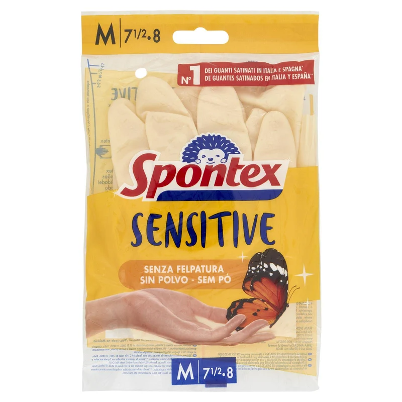 Spontex Guanti Casalinghi Sensitive Taglia M
