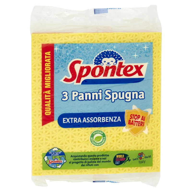 Spontex Panni Spugna x3