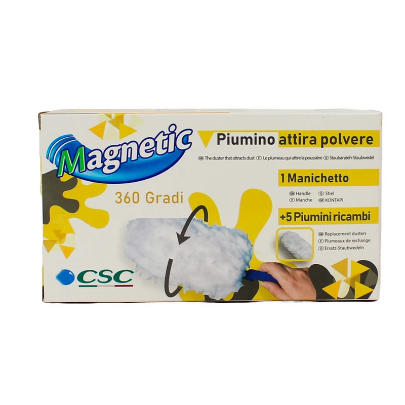 CSC - PIUMINI MAGNETIC 5 RICAMBI + MANICHETTO 360°