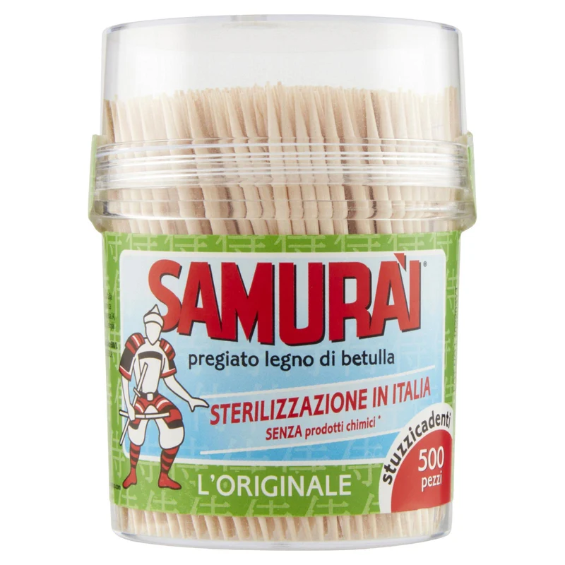Samurài l'Originale stuzzicadenti 500 pz