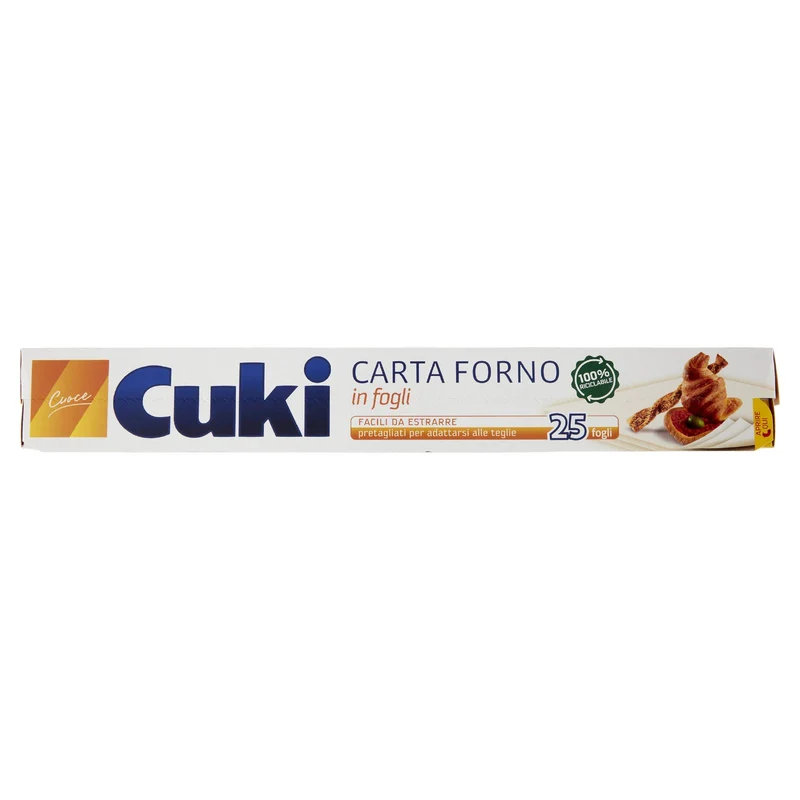 Cuki Cuoce Carta Forno in fogli 25 fogli