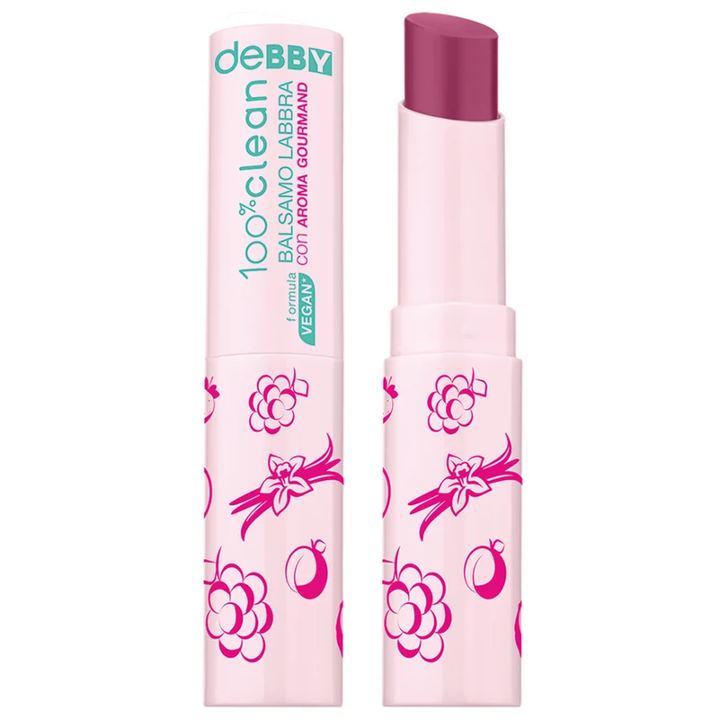 Debby - Balsamo Labbra 100% Clean N.04 Blackberry