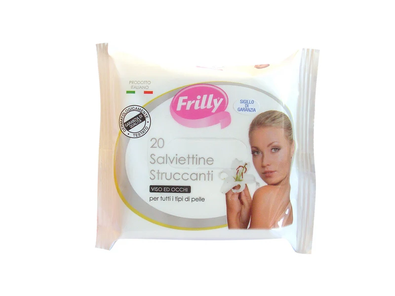 Frilly - Salviette Detergenti Struccanti - 20 buste