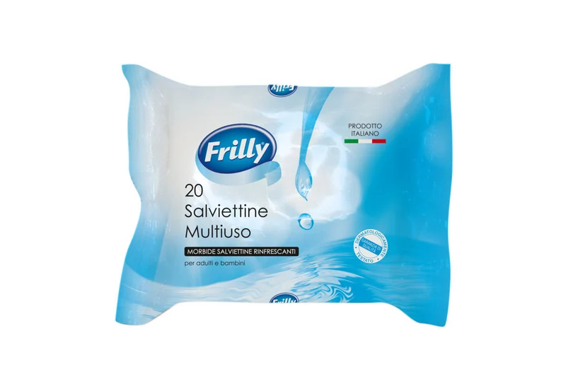 Frilly - Salviette Detergenti Rinfrescanti - Maxi 20